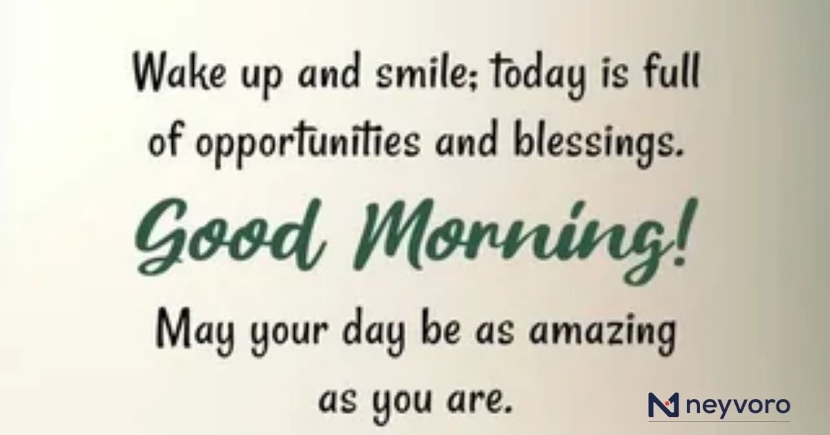 Good Morning Blessings,